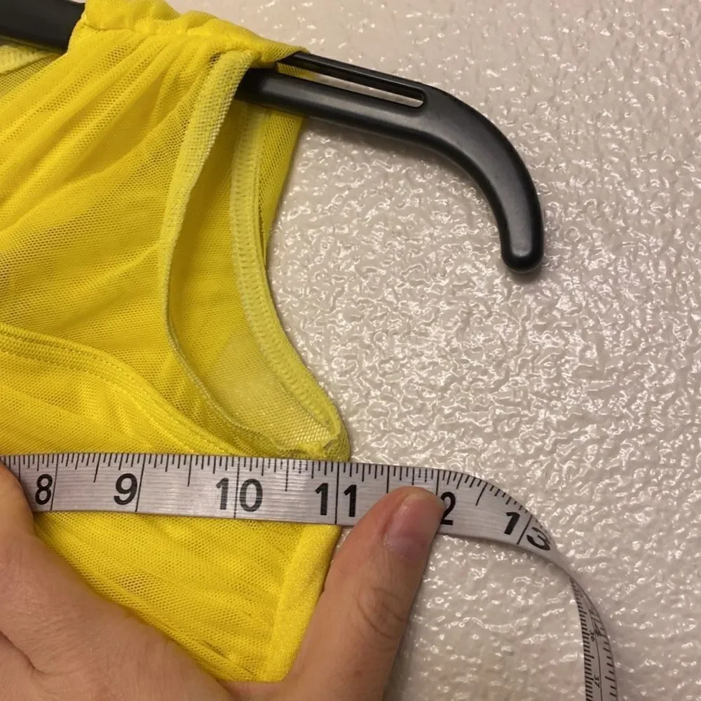Weissman dance costume yellow